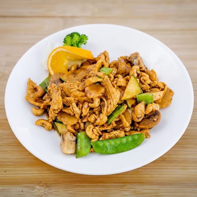 Cashew Chicken.