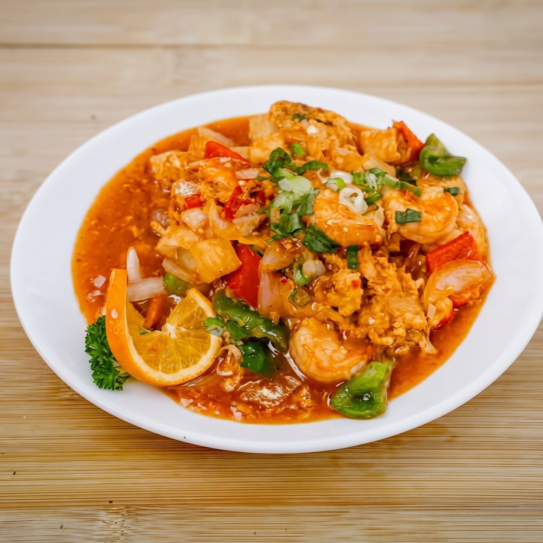 Chili Shrimp.