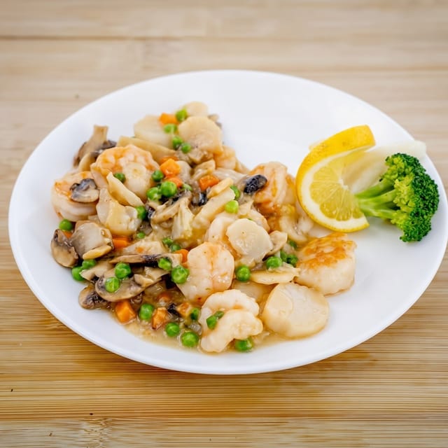 Shrimp in Lobster Sauce.