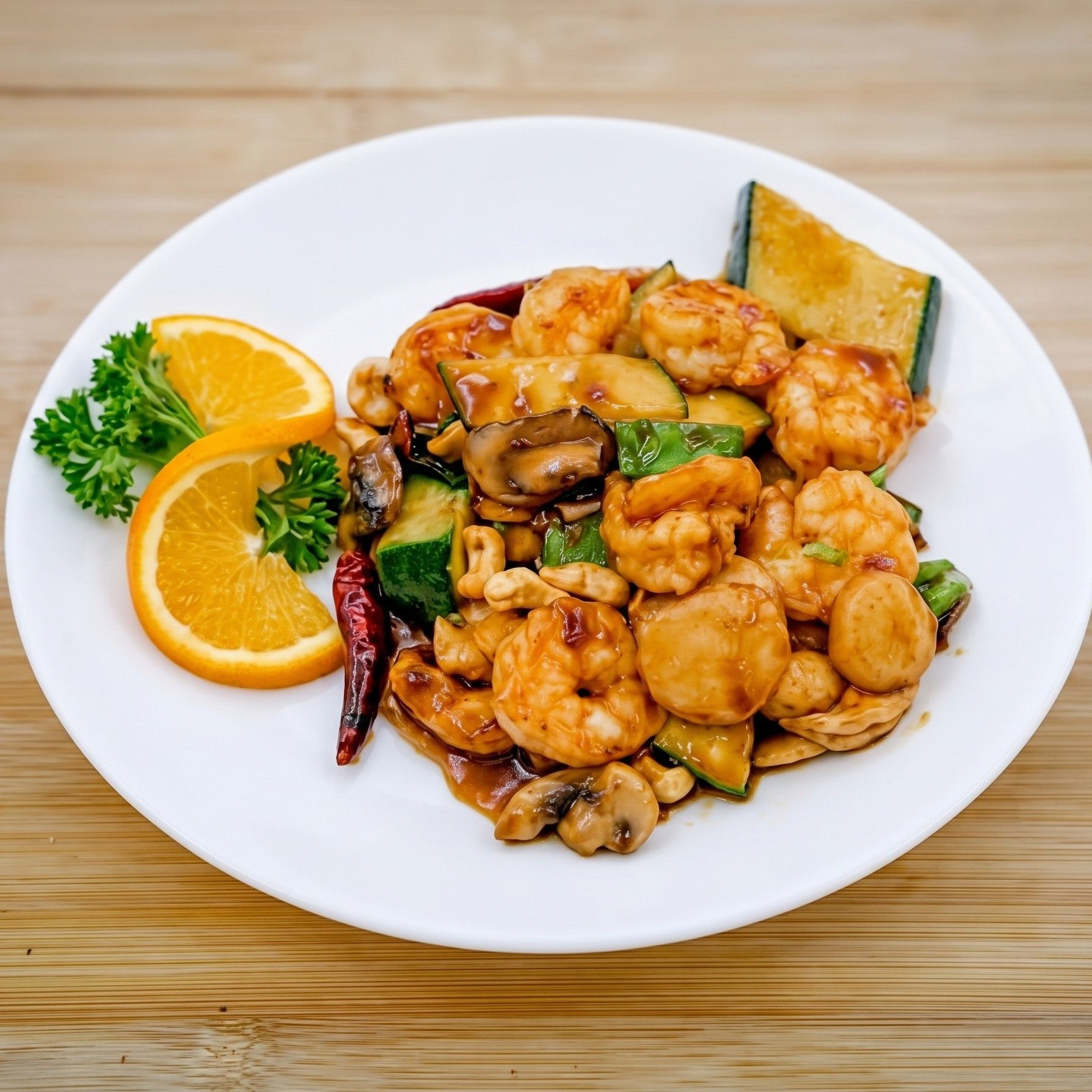 Cashew Shrimp.