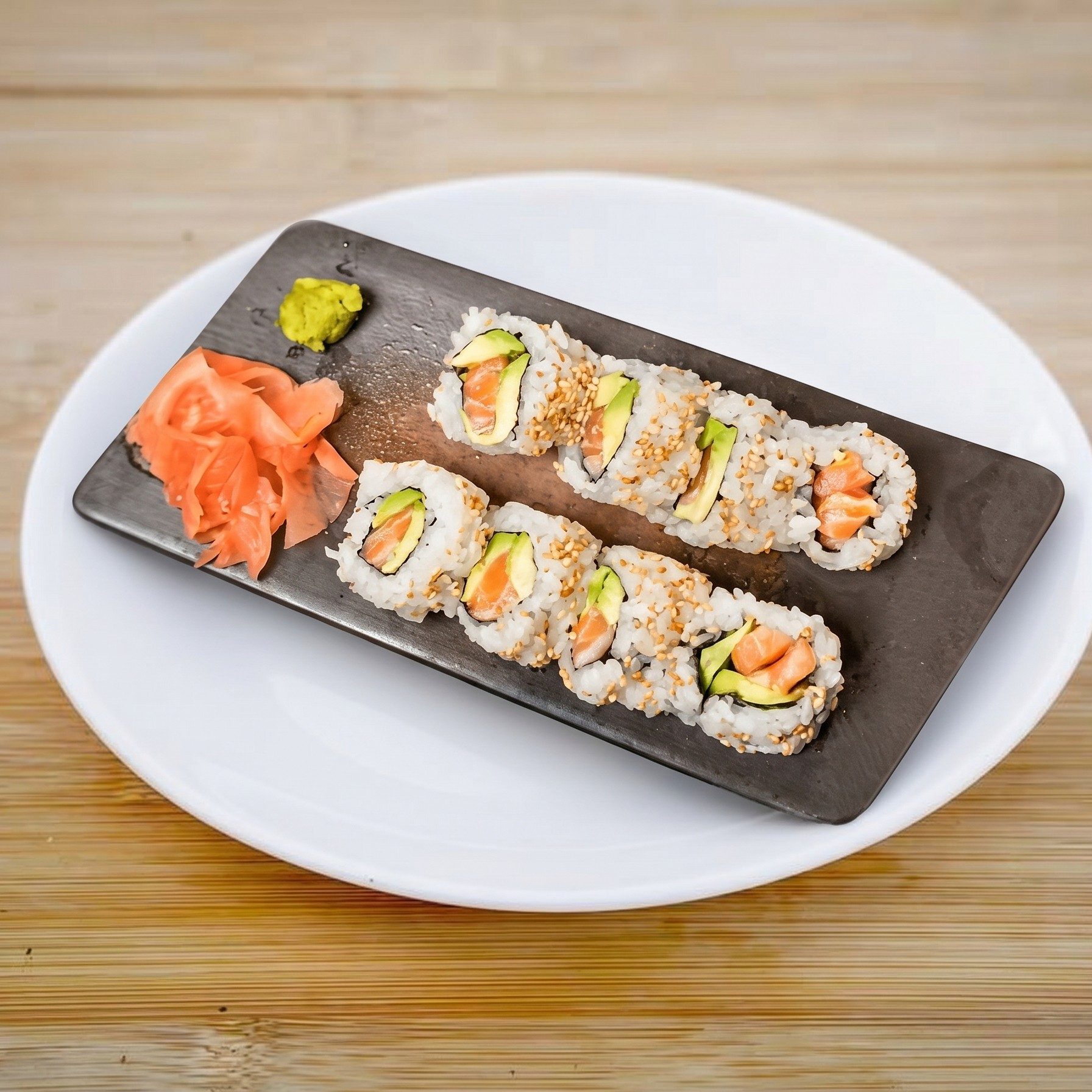 Salmon Avocado Roll.