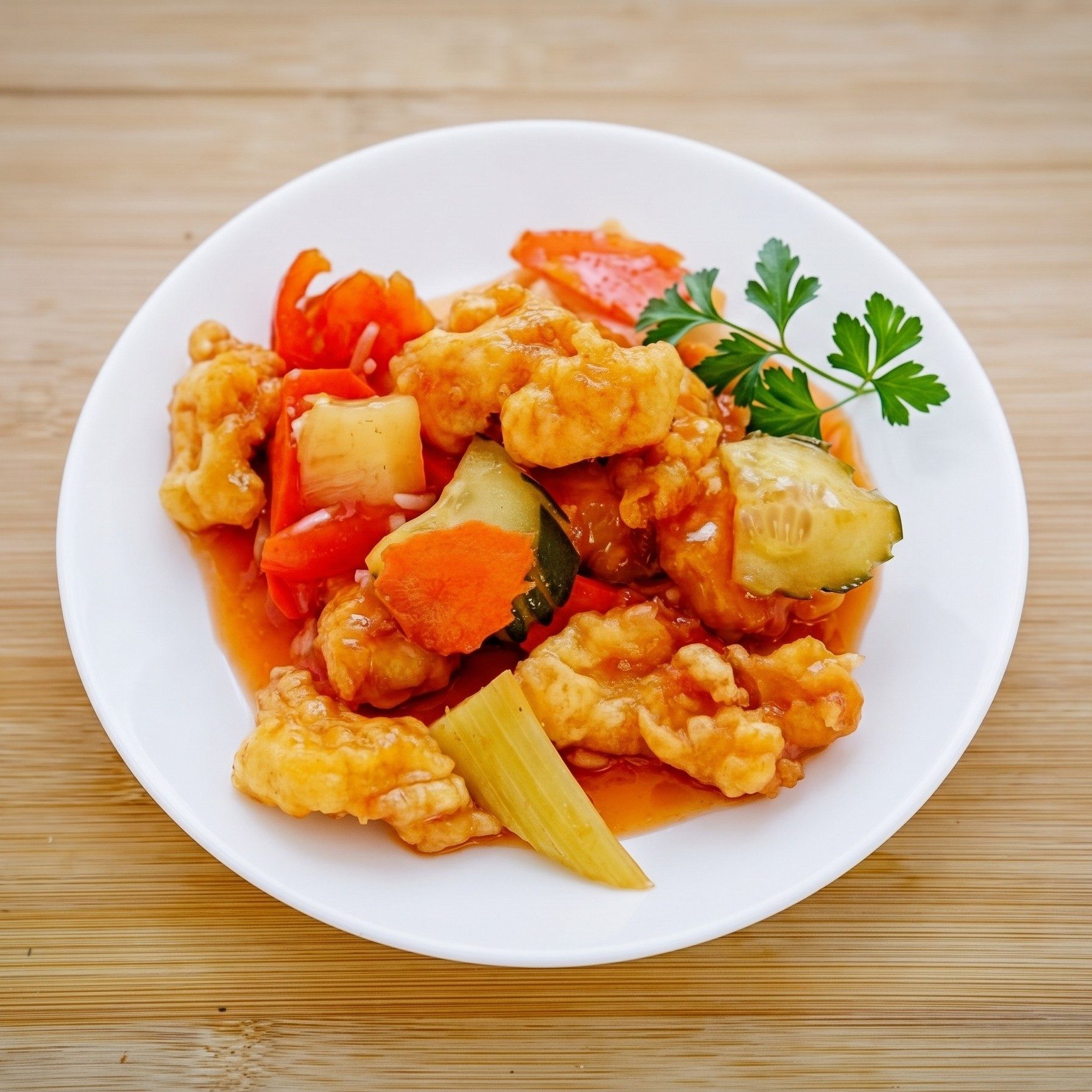 Sweet & Sour Pork.