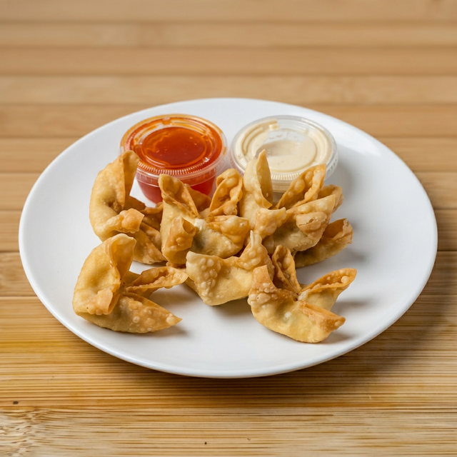 Fried Cheese Wontons.